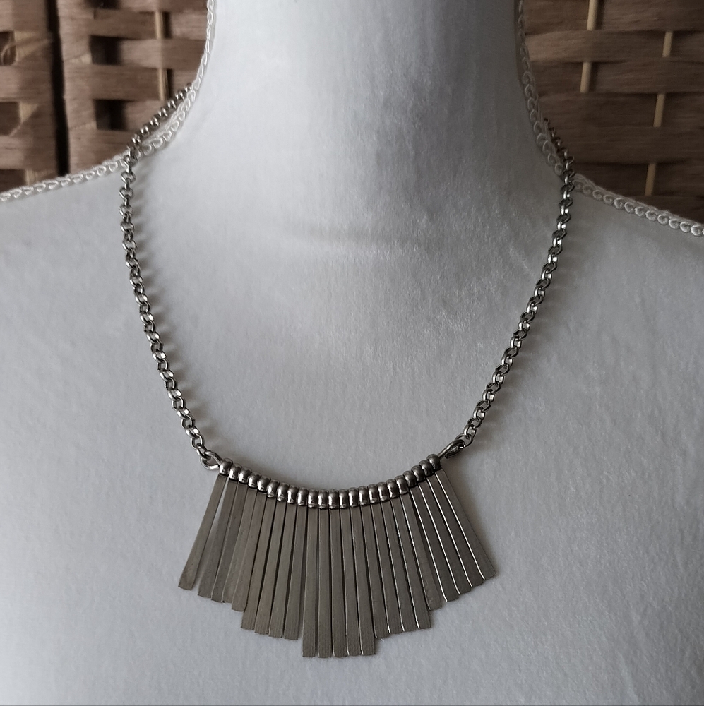 Silver necklace